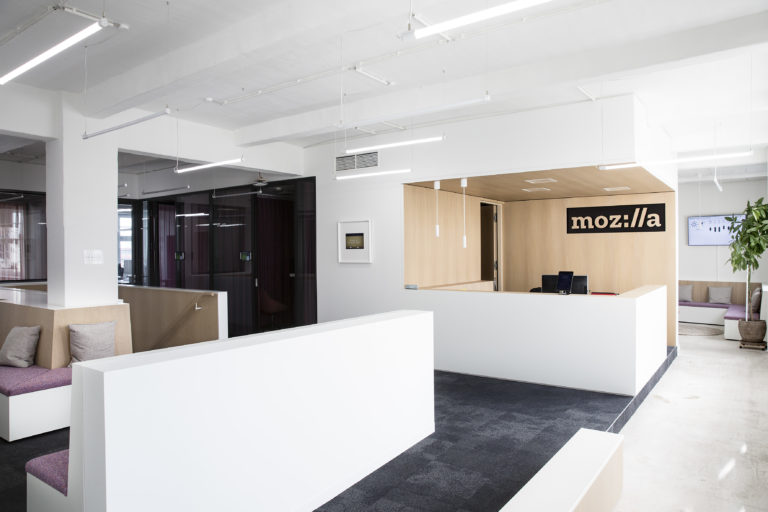 Mozilla Berlin ofisinin girişi